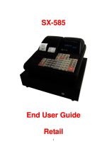 SX-585 and Geller SX-585 user guide Hospitality ver